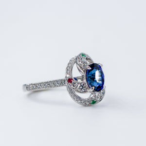 oval cut sapphire engagement rings brisbane affordable gemstone 