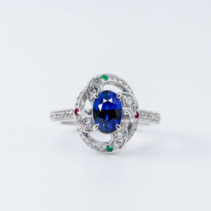 oval cut sapphire engagement rings brisbane affordable gemstone 