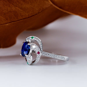 oval cut sapphire engagement rings brisbane affordable gemstone 