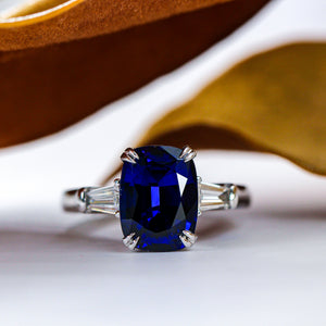cushion cut sapphire engagement rings australia best value