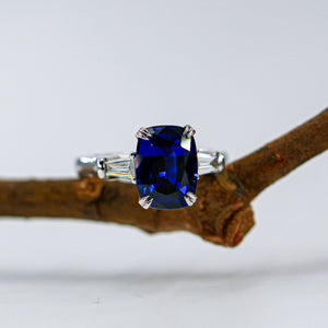 cushion cut sapphire engagement rings australia best value