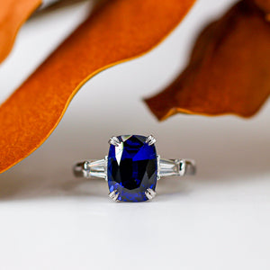 cushion cut sapphire engagement rings australia best value