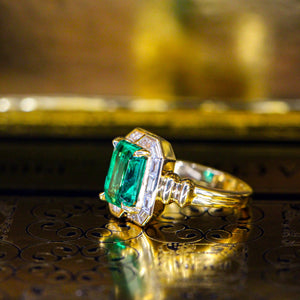 emerald cut emerald engagement rings sydney best price