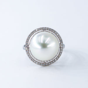 Australian South Sea Pearl Ring - BS15 S77H