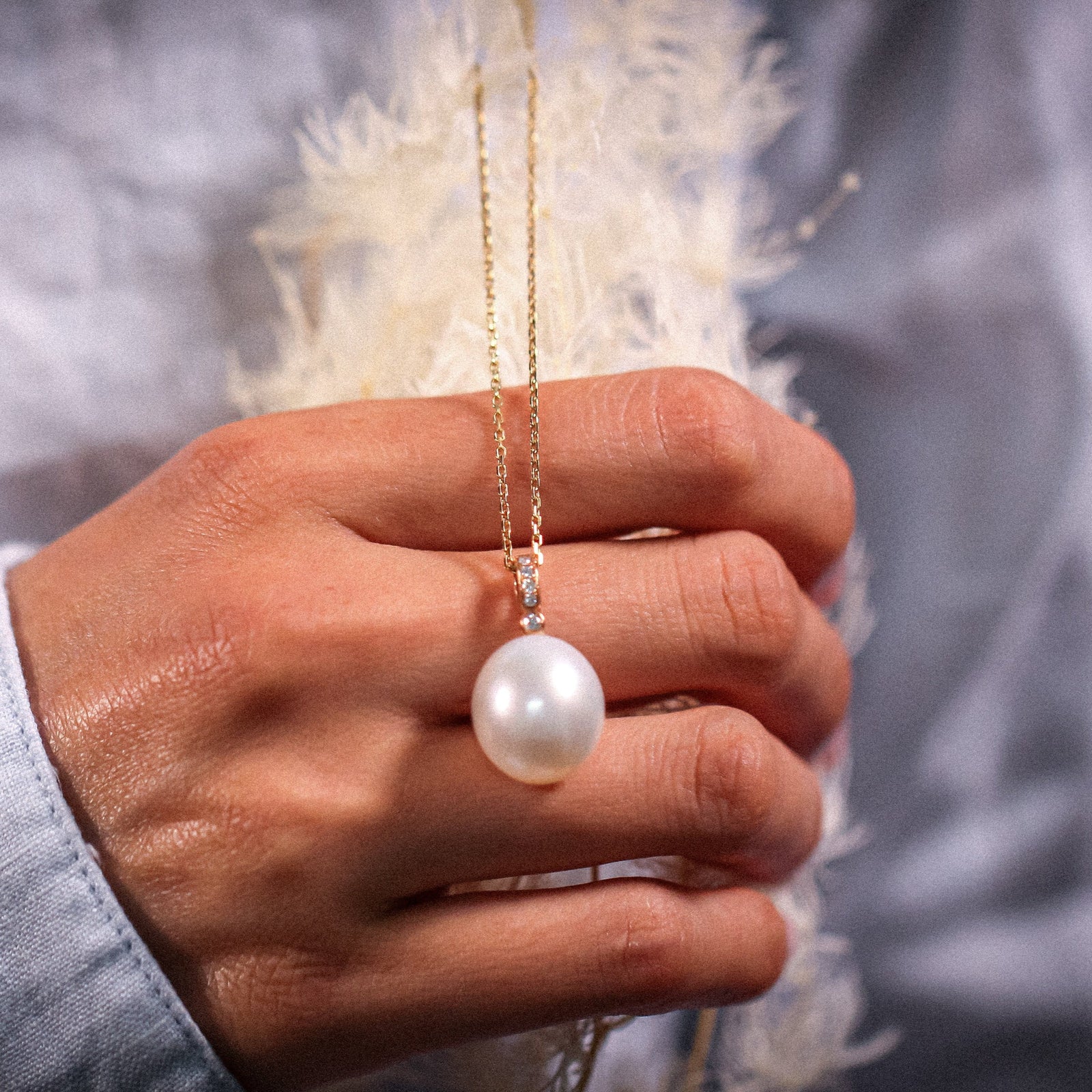 Australian South Sea Pearl Pendant - PS11 B47E