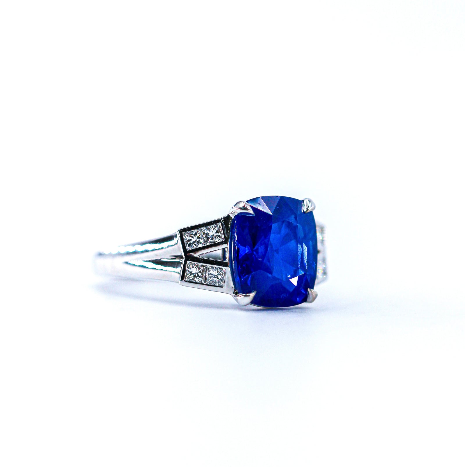 Cushion cut Sapphire diamond rings sydney australia best price