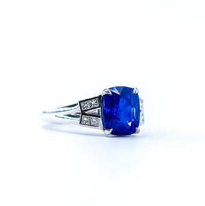 Cushion cut Sapphire diamond rings sydney australia best price