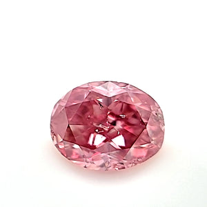 0.96ct Oval shape 3P Fancy Vivid Pink Certified Australian Pink Diamond, ARG20