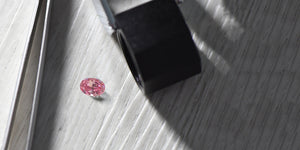 1.32ct Oval shape 4PP Fancy Vivid Purple Pink Certified Australian Pink Diamond, ARG14