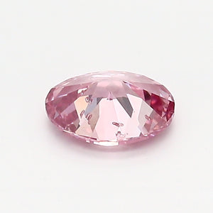 0.43ct Oval shape 3PP Fancy Vivid Pink Certified Australian Pink Diamond, ARG11
