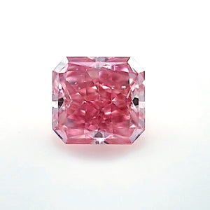 1.32ct Radiant shape 3P Fancy Vivid Pink Certified Australian Pink Diamond, ARG15