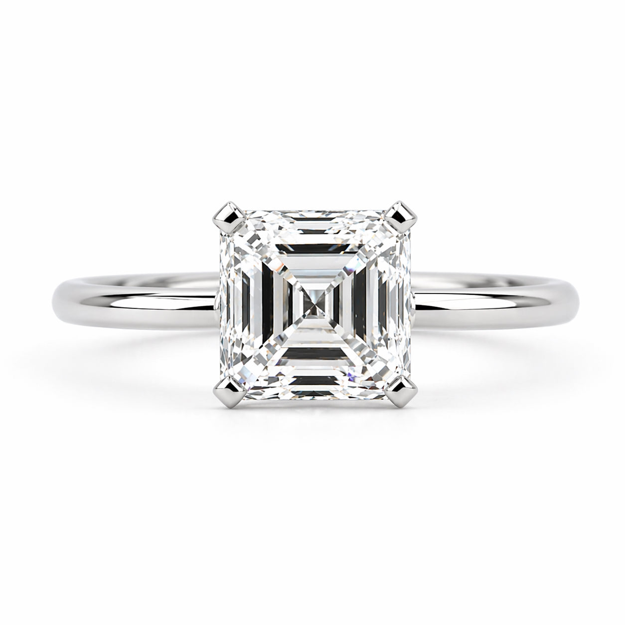 asscher cut diamond engagement rings perth australia best value