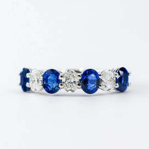 Oval cut diamond eternity rings sydney best value