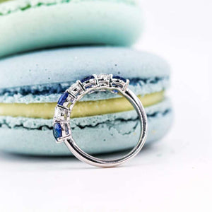 Oval cut diamond eternity rings sydney best value