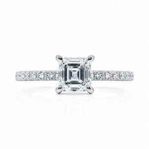 asscher cut diamond engagement rings sydney high-quality jewelry at best price