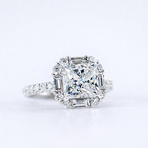 princess cut diamond engagement rings brisbane australia unique design