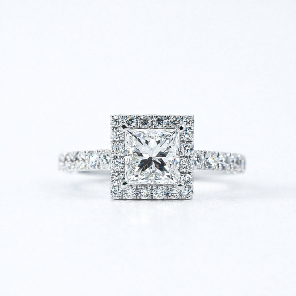 princess cut diamond engagement rings perth custom jewelry for sale