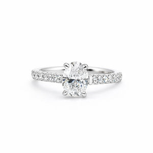 oval cut diamond shoulder engagement rings perth australia best price