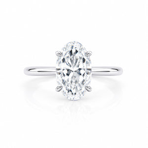 oval cut diamond solitair rings perth australia custom design