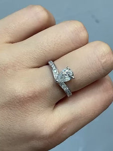 pear shape diamond engagement rings perth australia unique design