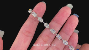 Oval cut diamond bracelets perth australia unique design