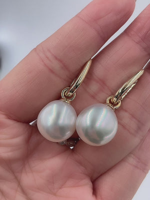 south sea pearl earrings sydney in stock