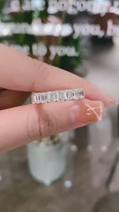 emerald cut diamond eternity rings sydney australia best value