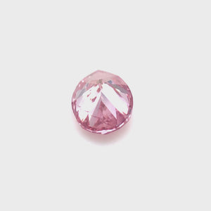 0.49ct Oval shape 3PP Fancy Vivid Purplish Pink Certified Australian Pink Diamond, ARG07