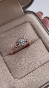round brilliant cut diamond engagement rings melbourne australia best price