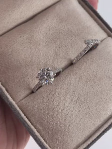 round brilliant cut diamond engagement rings sydney custom jewelry