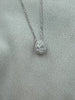 Pear shaped diamond Halo pendants Brisbane best value