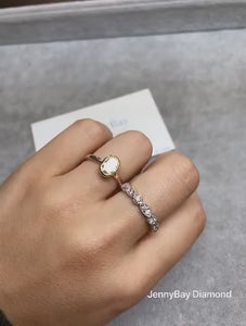 Oval cut Fancy yellow diamond solitaire rings Melbourne best value