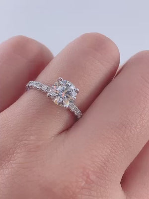 round brilliant cut diamond engagement rings sydney custom jewelry for sale