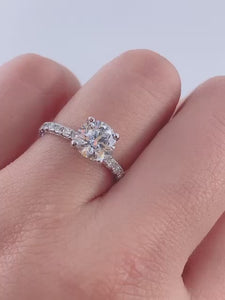round brilliant cut diamond engagement rings sydney custom jewelry for sale