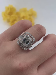 emerald cut diamond engagement rings sydney custom jewelry