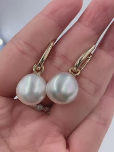 south sea pearl earrings sydney in stock
