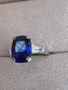 cushion cut sapphire engagement rings australia best value