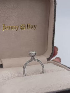 round brilliant cut diamond engagement rings melbourne best value
