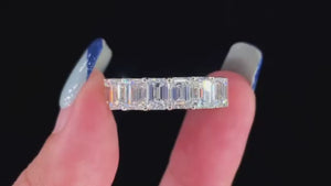 emerald cut diamond eternity rings sydney australia best value