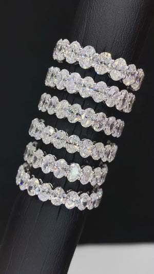 oval cut diamond eternity rings melbourne australia luxury jewelry on sale