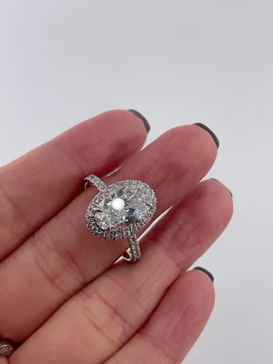 oval cut diamond halo engagement rings perth australia for sale