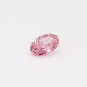 0.52ct Oval shape 4P Fancy Intense Pink Certified Australian Pink Diamond, ARG03