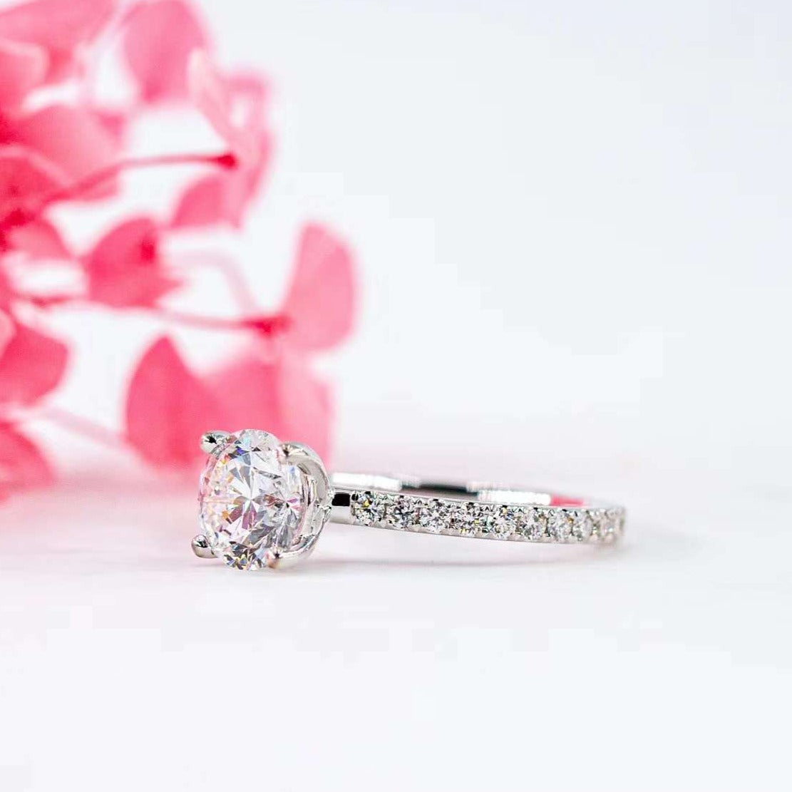 round brilliant cut diamond engagement rings melbourne best value