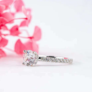 round brilliant cut diamond engagement rings melbourne best value