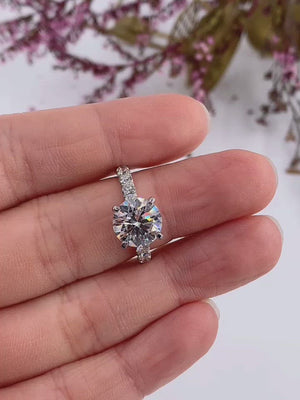 round brilliant cut diamond engagement rings perth australia for sale
