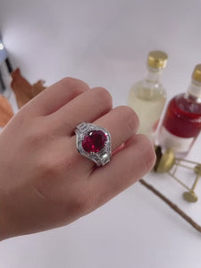oval cut ruby diamond engegement rings sydney wholesale price