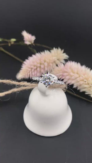 round brilliant cut diamond engagement rings melbourne australia fine jewelry