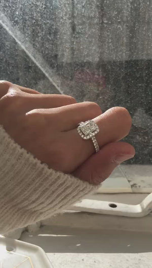 radiant cut diamond engagement rings melbourne australia best price