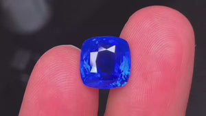 4.51ct Royal Blue Madagascar Sapphire - SPVB07