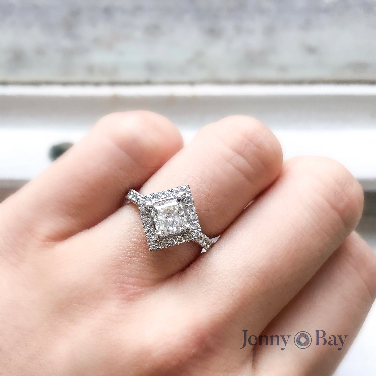 princess cut diamond engagement rings melbourne unique design